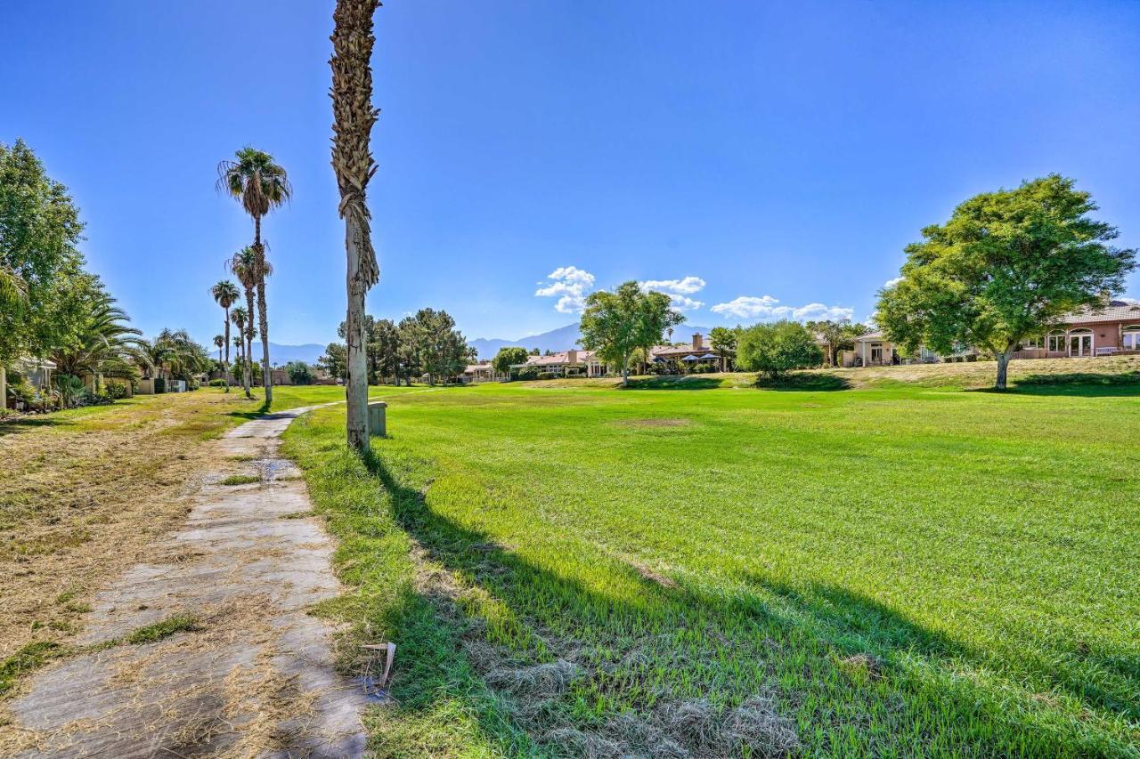 Idyllic Indio Home Resort Pool And Golf Course Exterior foto